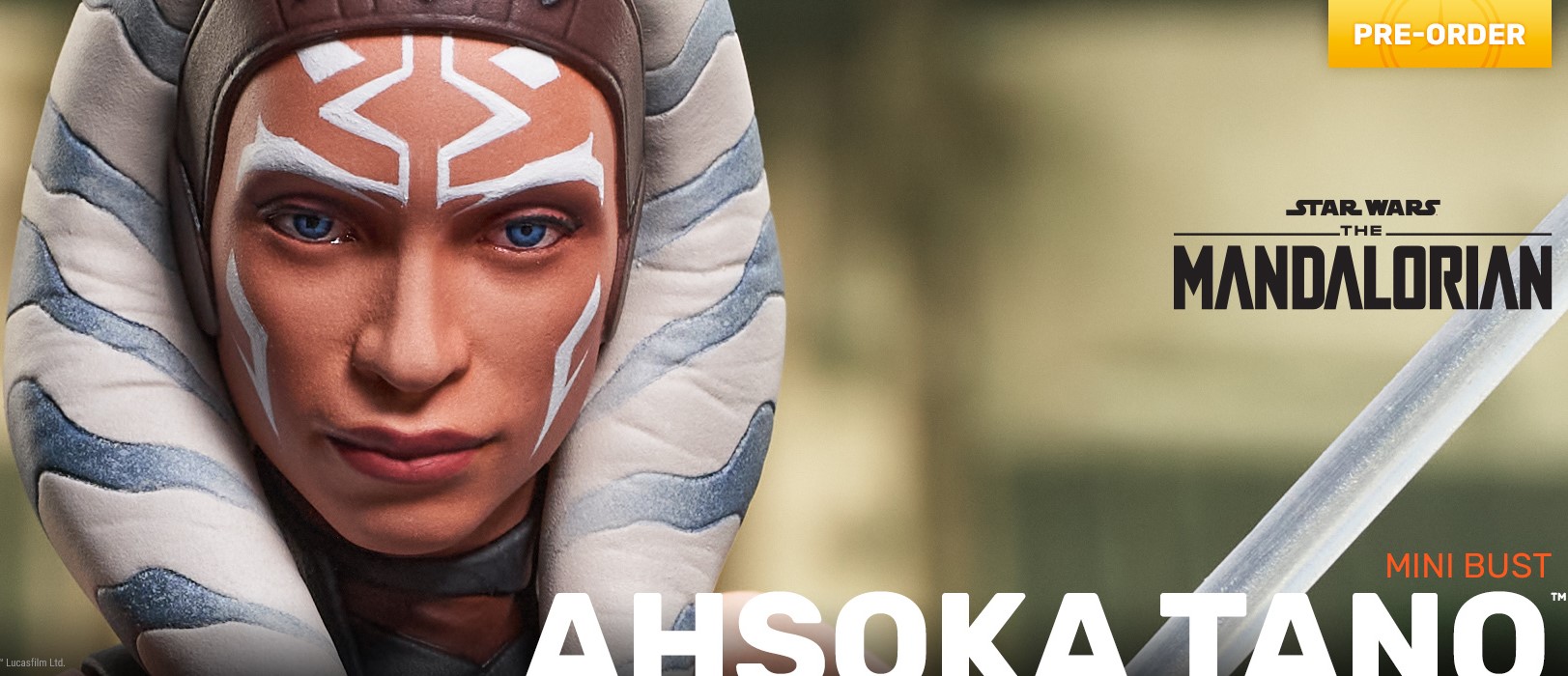 Ahsoka best sale mini bust